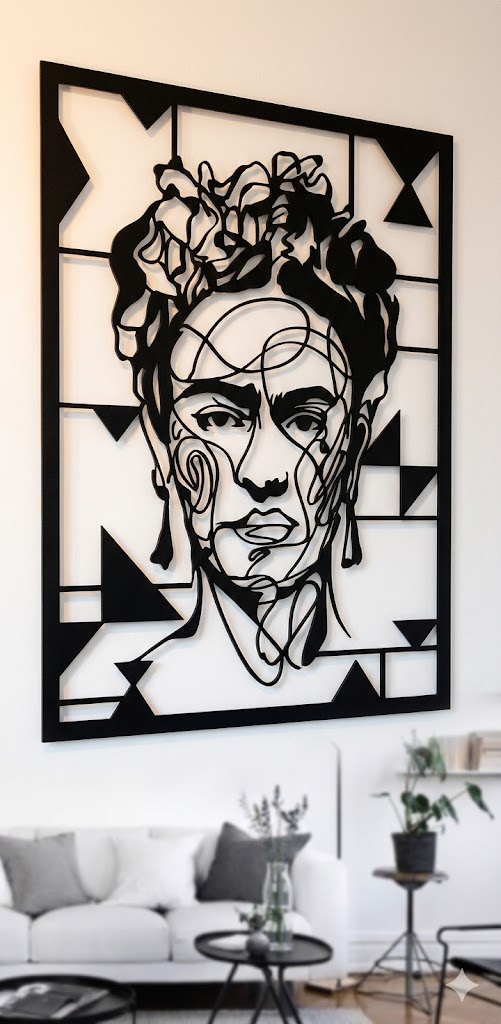 Diseño interior con elementos metálicos