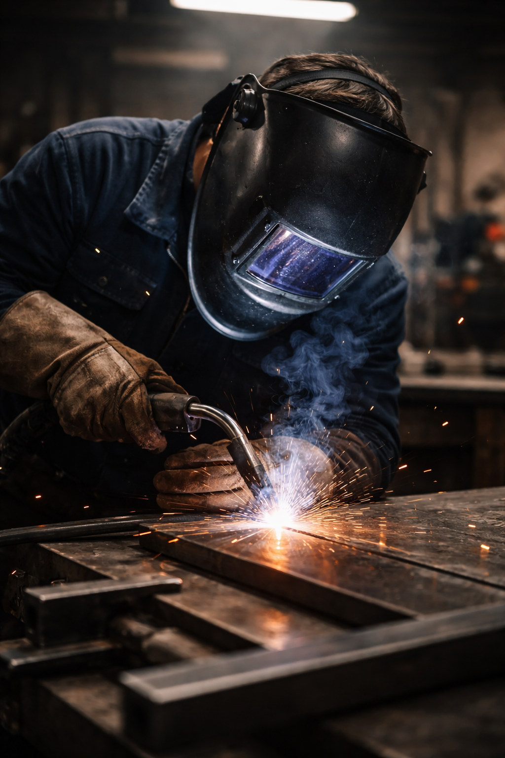 Soldadura profesional de estructuras metálicas